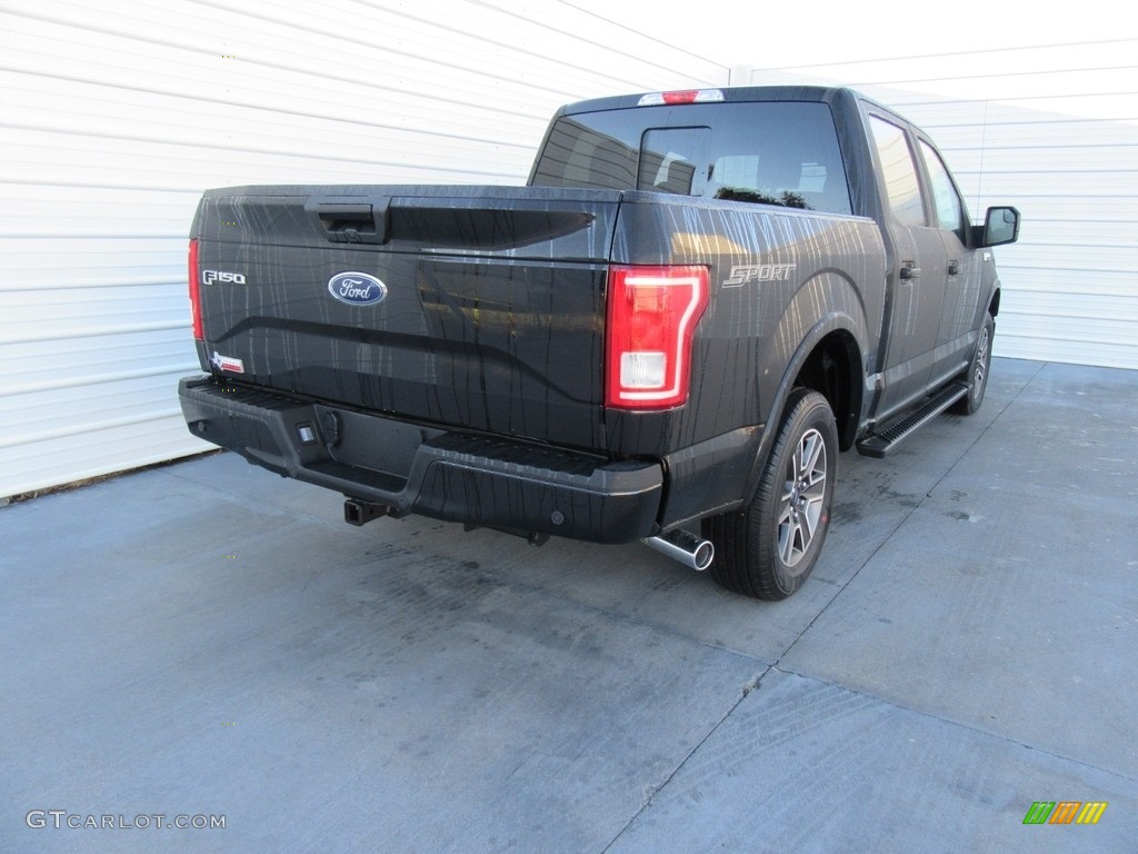 2017 F150 XLT SuperCrew - Shadow Black / Black photo #4