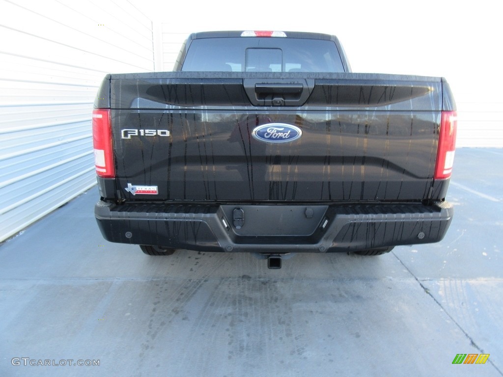 2017 F150 XLT SuperCrew - Shadow Black / Black photo #5