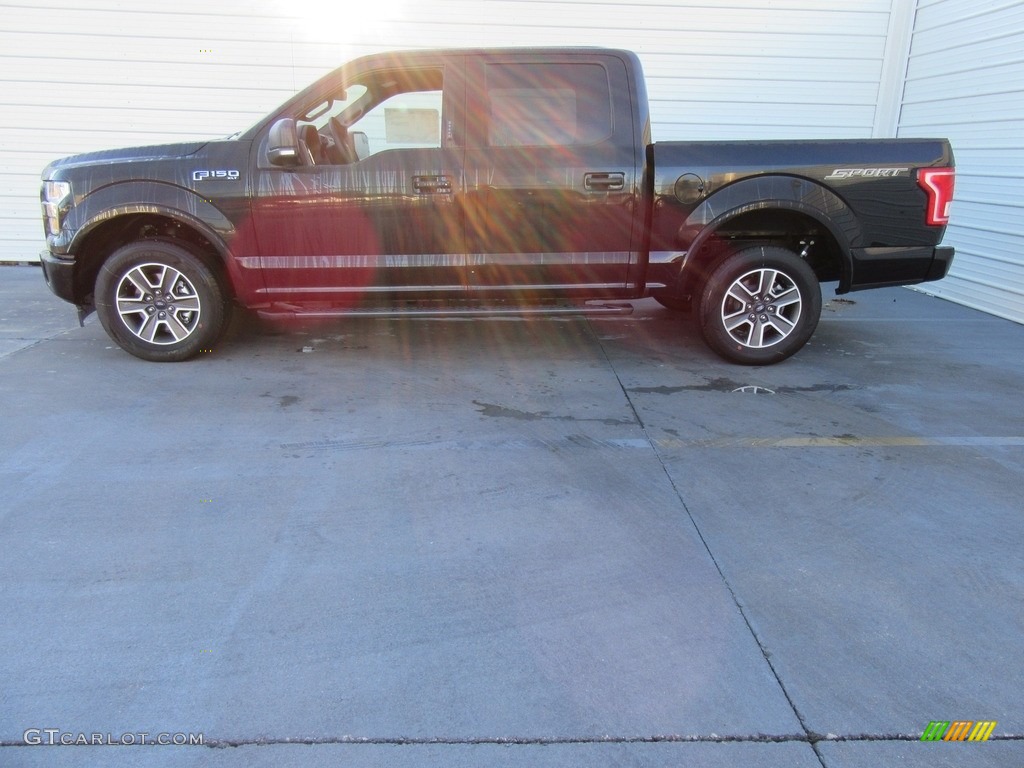 2017 F150 XLT SuperCrew - Shadow Black / Black photo #6