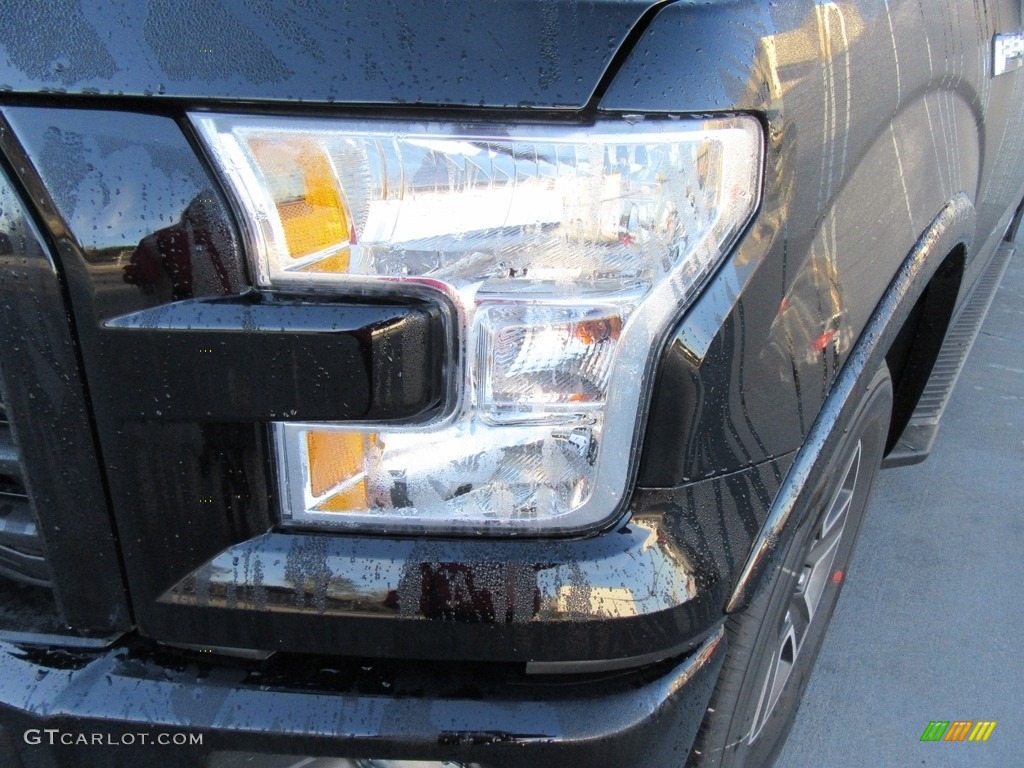 2017 F150 XLT SuperCrew - Shadow Black / Black photo #9