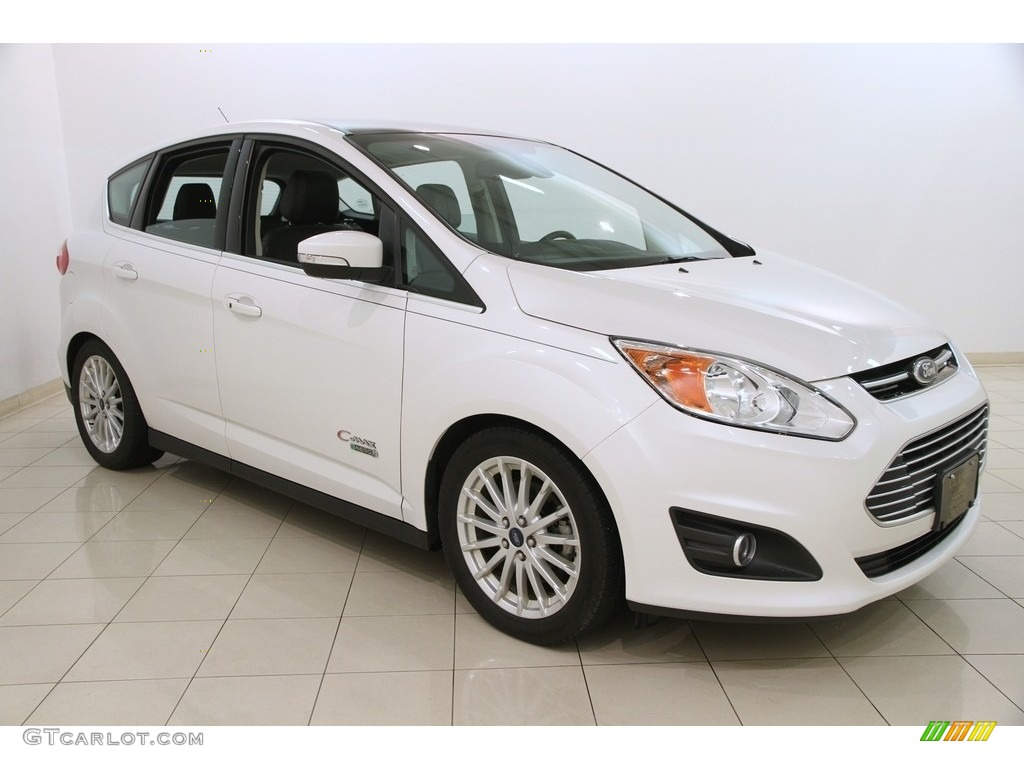 2013 C-Max Energi - White Platinum / Medium Light Stone photo #1