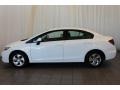 Taffeta White - Civic LX Sedan Photo No. 5