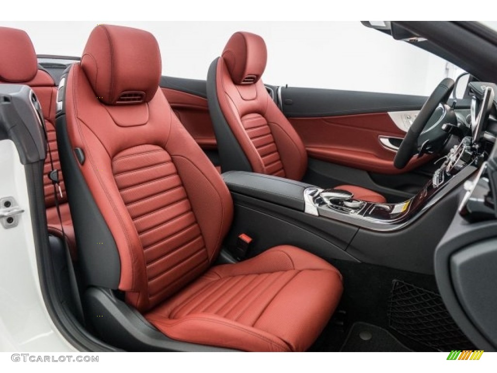 Cranberry Red/Black Interior 2017 Mercedes-Benz C 43 AMG 4Matic Cabriolet Photo #118310206