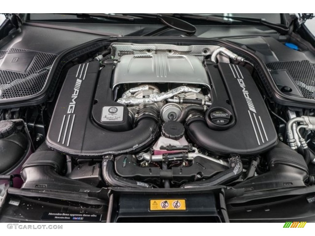 2017 Mercedes-Benz C 63 AMG S Cabriolet 4.0 Liter AMG DI biturbo DOHC 32-Valve VVT V8 Engine Photo #118311065