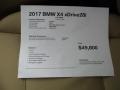 2017 Alpine White BMW X4 xDrive28i  photo #12