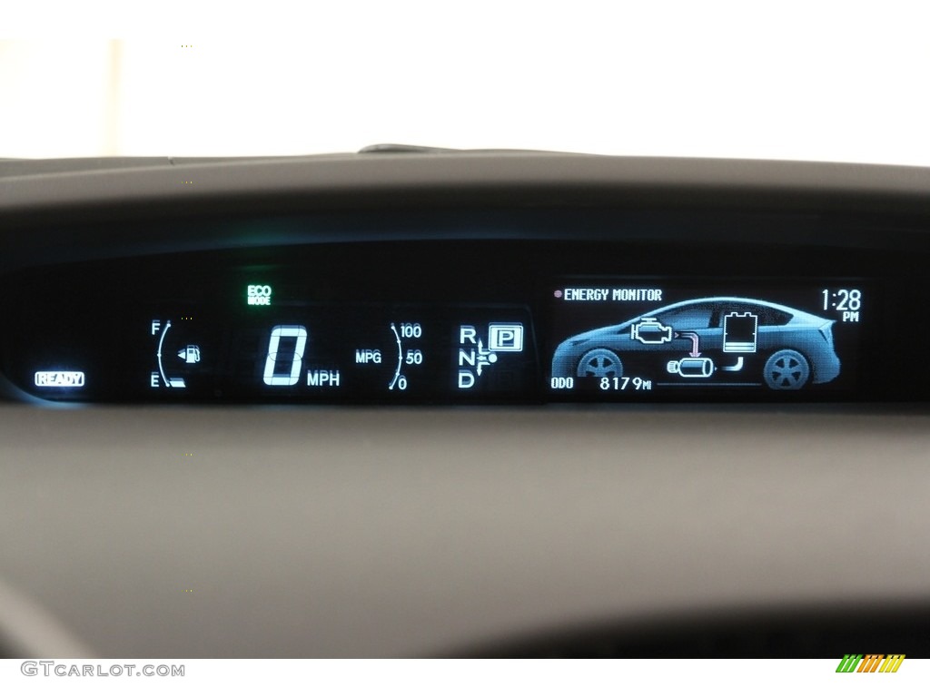 2015 Prius Two Hybrid - Sea Glass Pearl / Bisque photo #7