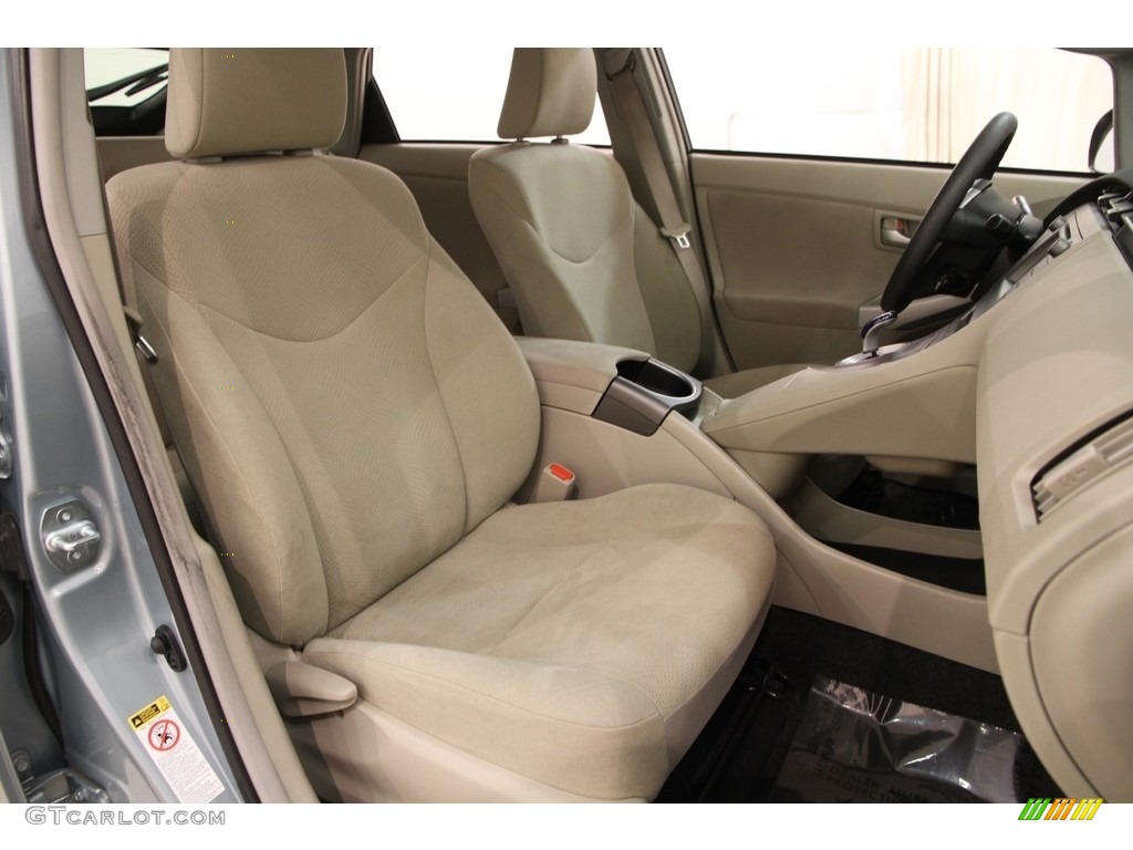 2015 Prius Two Hybrid - Sea Glass Pearl / Bisque photo #13