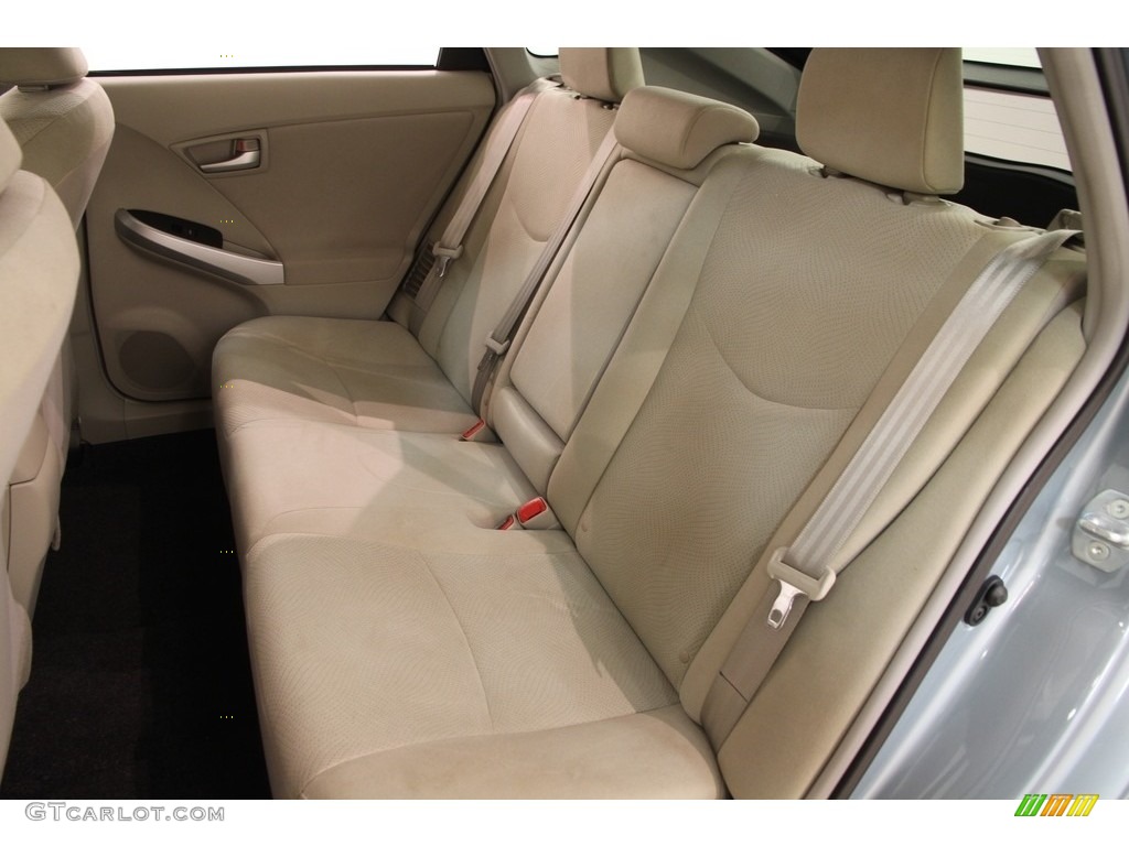 2015 Prius Two Hybrid - Sea Glass Pearl / Bisque photo #15