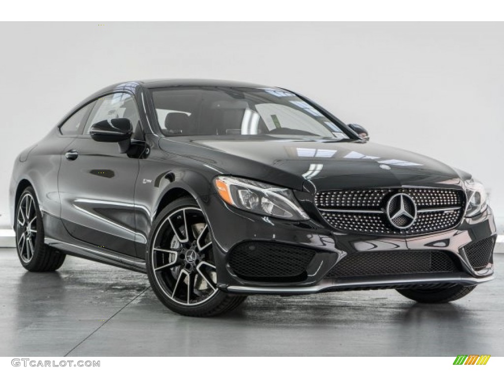Black 2017 Mercedes-Benz C 43 AMG 4Matic Coupe Exterior Photo #118311353
