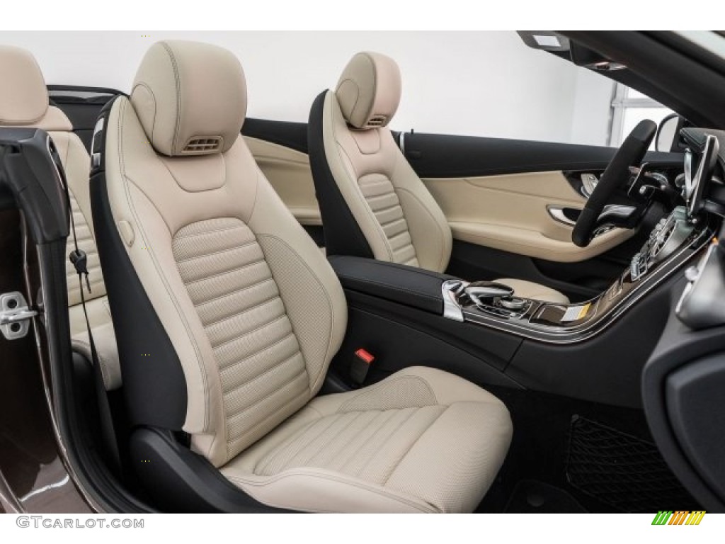 Porcelain/Black Interior 2017 Mercedes-Benz C 43 AMG 4Matic Cabriolet Photo #118311392