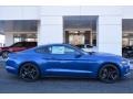 2017 Lightning Blue Ford Mustang Ecoboost Coupe  photo #2