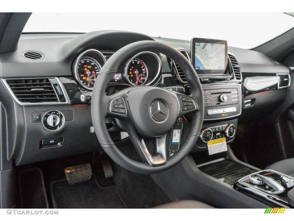 2017 Mercedes-Benz GLE 350 4Matic Black Dashboard Photo #118311698