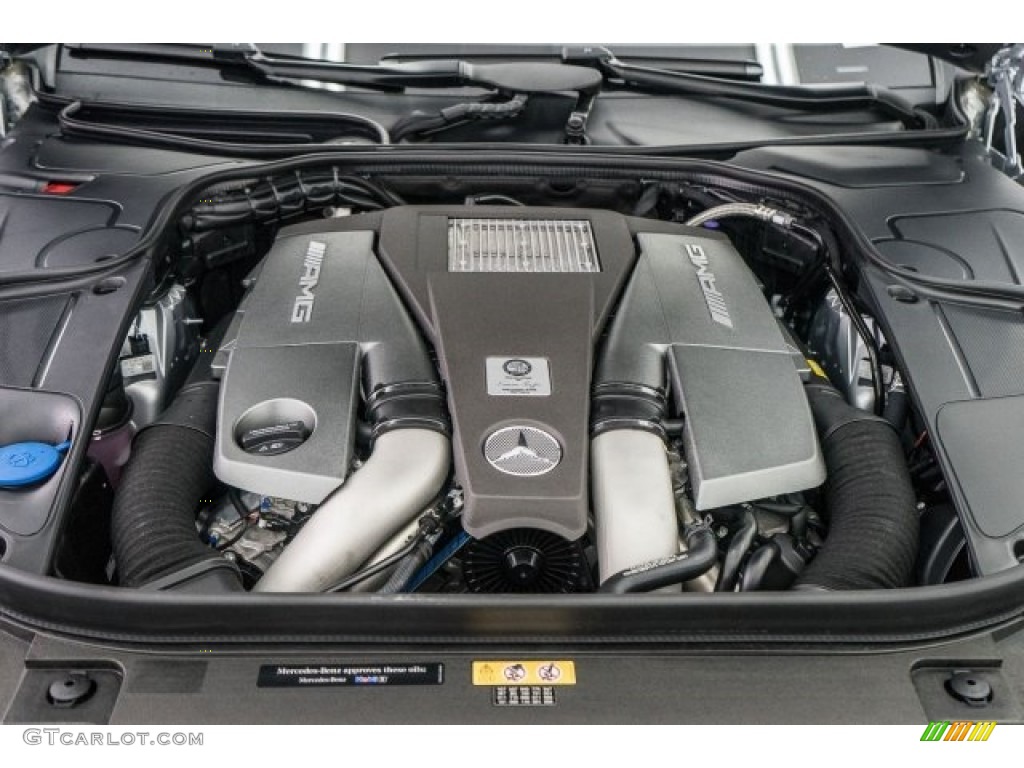 2017 Mercedes-Benz S 63 AMG 4Matic Cabriolet 5.5 Liter AMG biturbo DOHC 32-Valve VVT V8 Engine Photo #118311709
