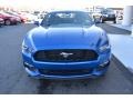 2017 Lightning Blue Ford Mustang Ecoboost Coupe  photo #4