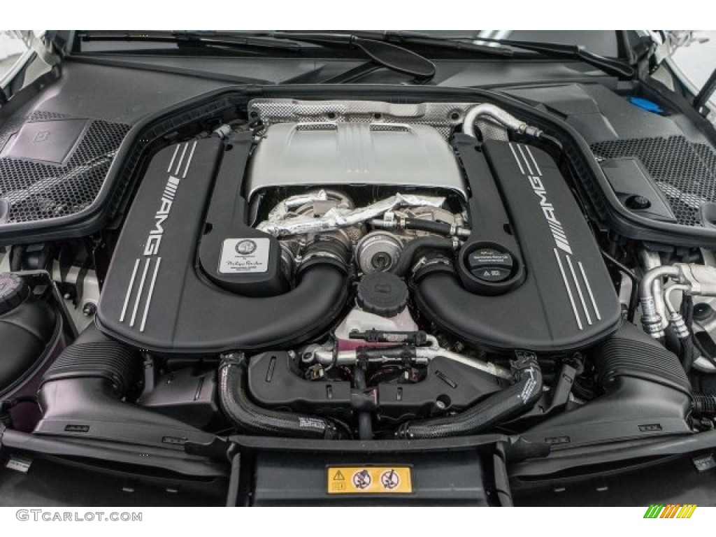 2017 Mercedes-Benz C 63 AMG Cabriolet 4.0 Liter AMG DI biturbo DOHC 32-Valve VVT V8 Engine Photo #118311761