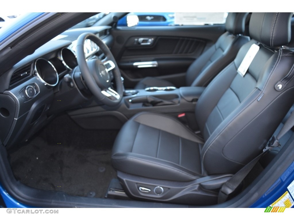 2017 Mustang Ecoboost Coupe - Lightning Blue / Ebony photo #6