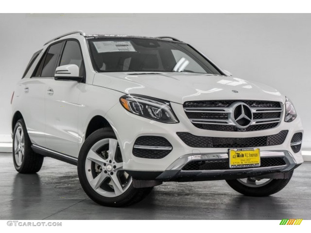 Polar White 2017 Mercedes-Benz GLE 350 4Matic Exterior Photo #118311839