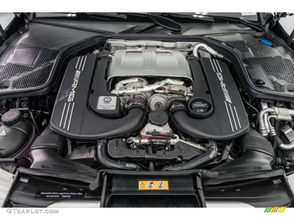 2017 Mercedes-Benz C 63 AMG Cabriolet 4.0 Liter AMG DI biturbo DOHC 32-Valve VVT V8 Engine Photo #118311977