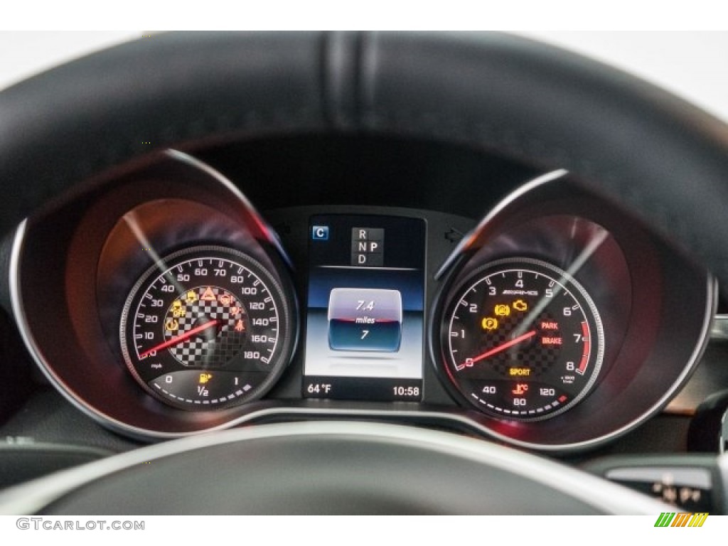 2017 Mercedes-Benz C 43 AMG 4Matic Coupe Gauges Photo #118312130