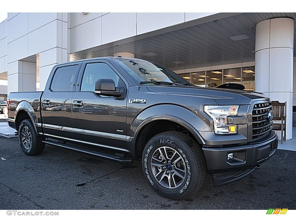 2017 F150 XLT SuperCrew 4x4 - Magnetic / Black photo #1
