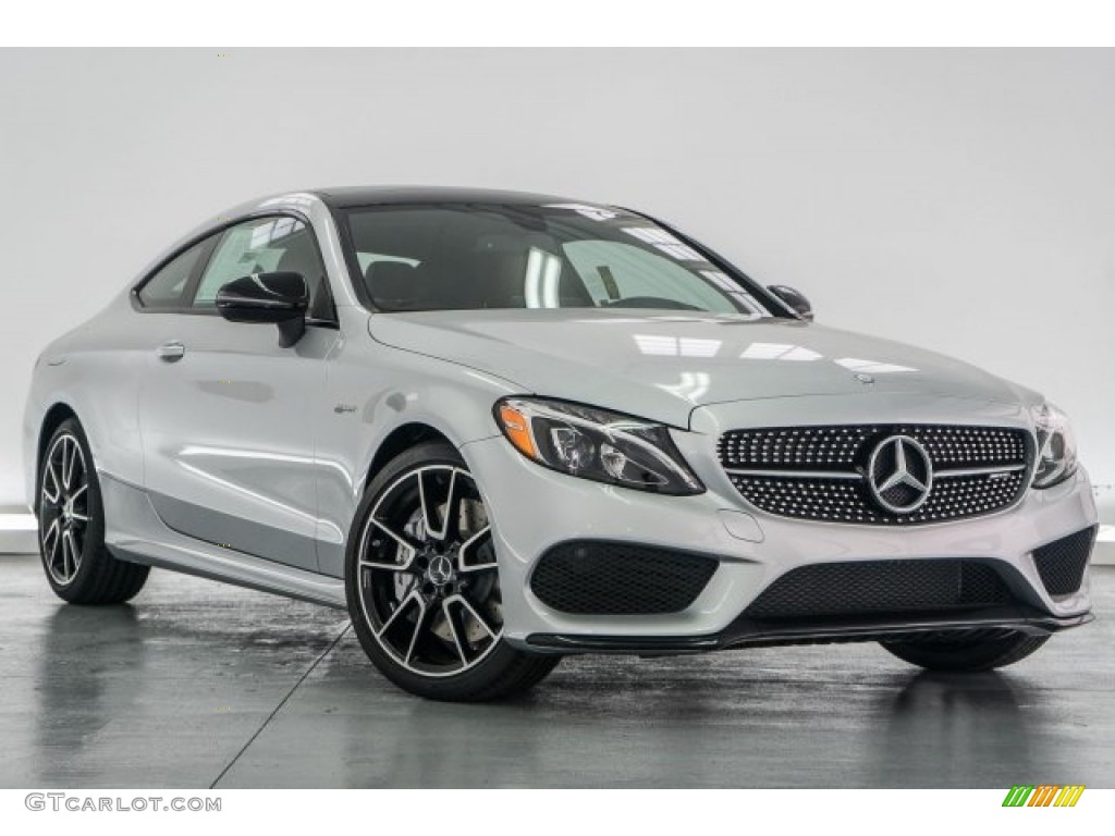 Iridium Silver Metallic 2017 Mercedes-Benz C 43 AMG 4Matic Coupe Exterior Photo #118312244