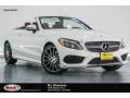 2017 Polar White Mercedes-Benz C 300 Cabriolet  photo #1