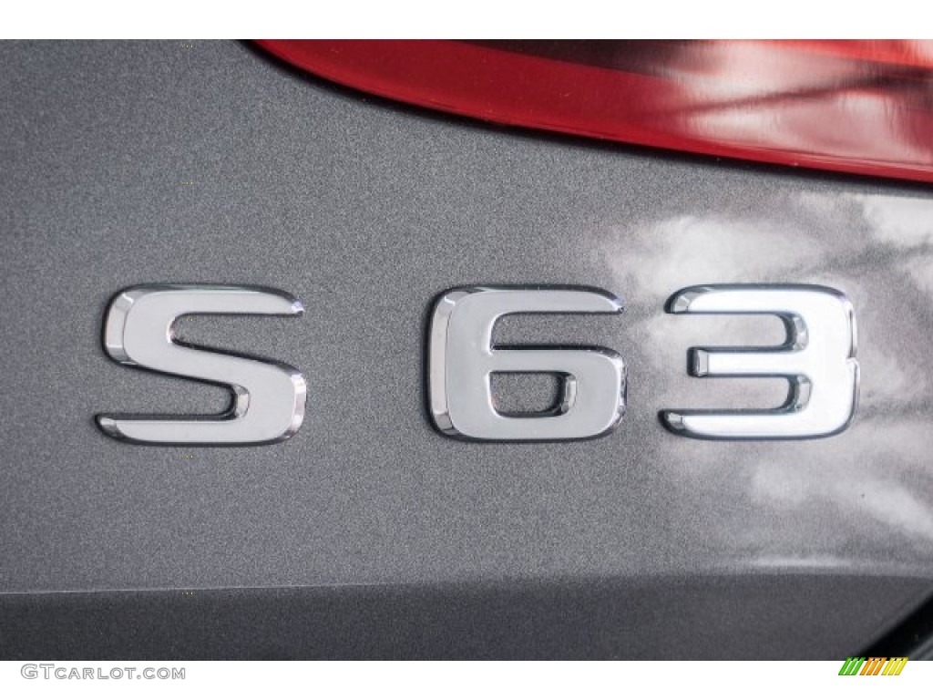 2017 Mercedes-Benz S 63 AMG 4Matic Cabriolet Marks and Logos Photo #118312268
