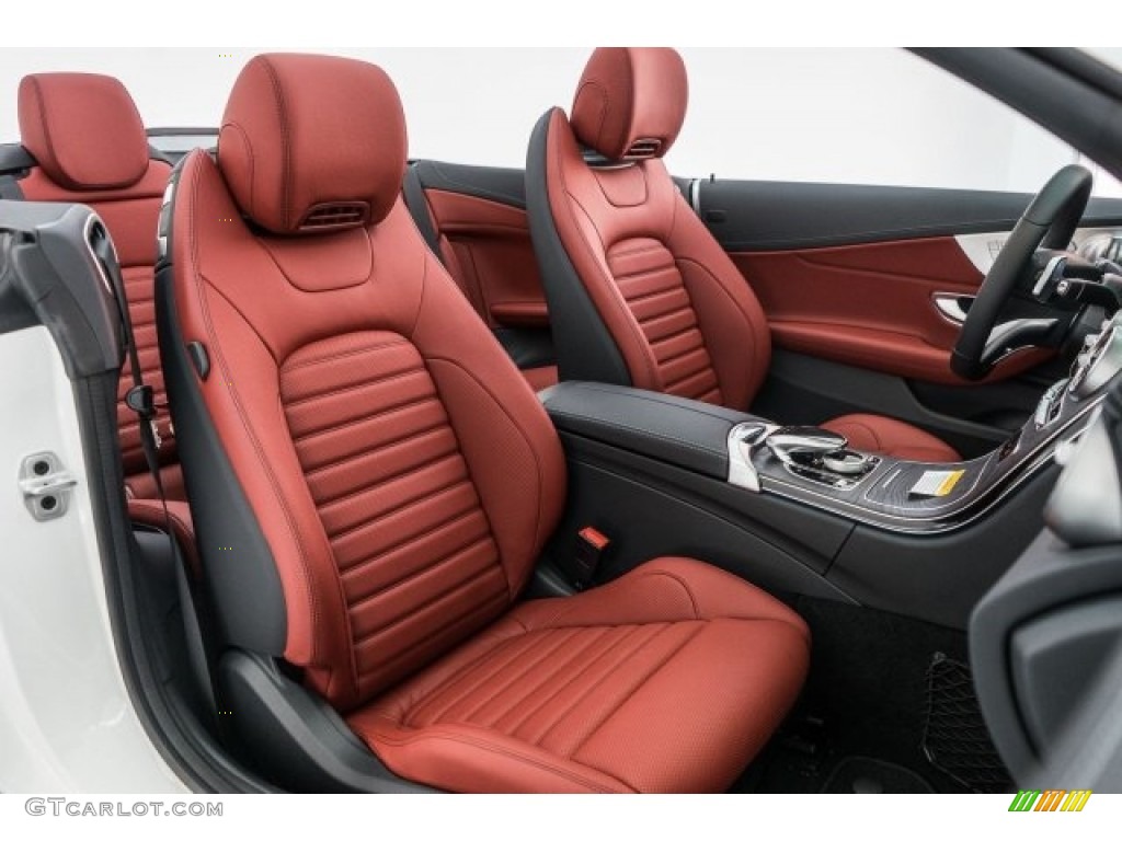 Cranberry Red/Black Interior 2017 Mercedes-Benz C 300 Cabriolet Photo #118312286