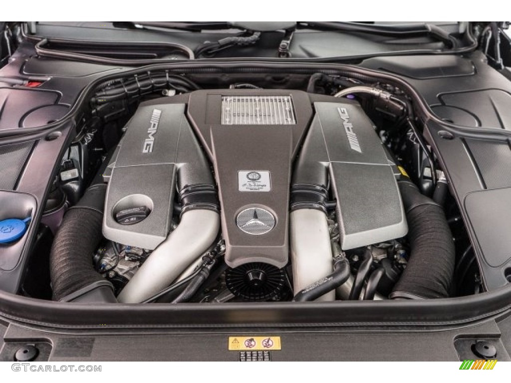 2017 Mercedes-Benz S 63 AMG 4Matic Cabriolet 5.5 Liter AMG biturbo DOHC 32-Valve VVT V8 Engine Photo #118312310