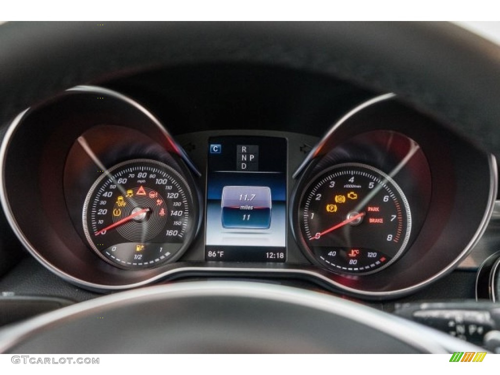 2017 Mercedes-Benz C 300 Cabriolet Gauges Photo #118312364