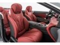  2017 S 63 AMG 4Matic Cabriolet designo Bengal Red/Black Interior