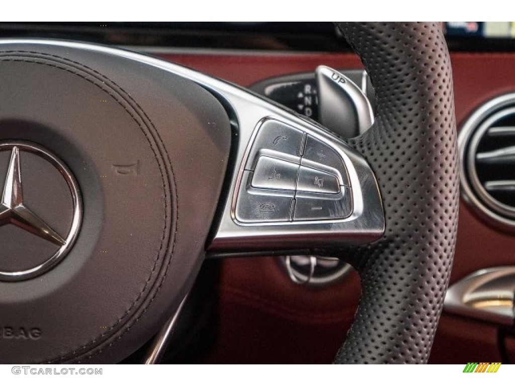 2017 Mercedes-Benz S 63 AMG 4Matic Cabriolet Controls Photo #118312442