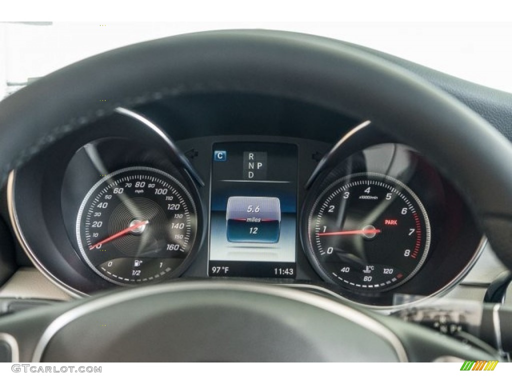 2017 Mercedes-Benz C 300 Cabriolet Gauges Photo #118312826