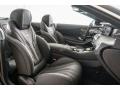 designo Black 2017 Mercedes-Benz S 65 AMG Cabriolet Interior Color