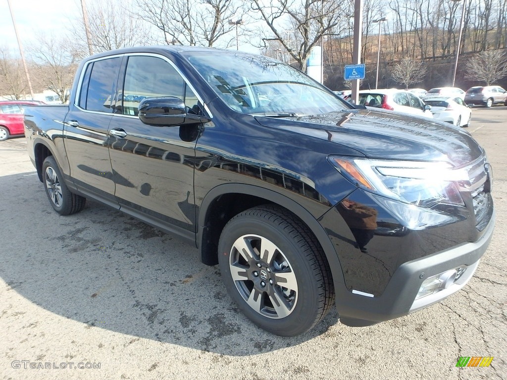 Crystal Black Pearl 2017 Honda Ridgeline RTL-E AWD Exterior Photo #118313123
