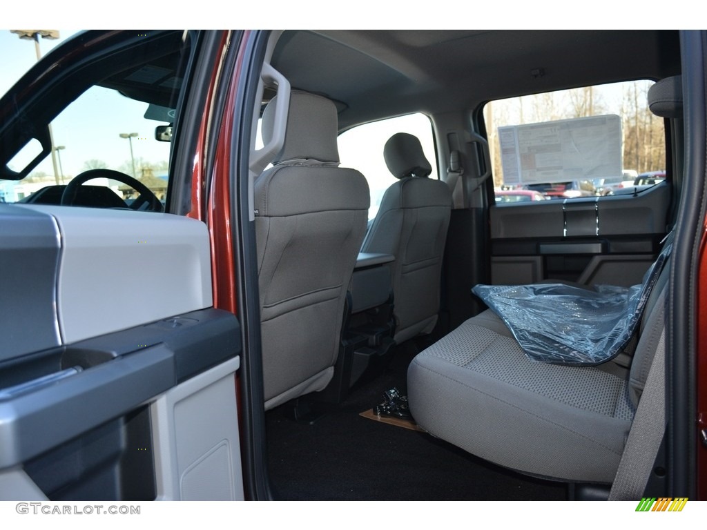 2017 F150 XLT SuperCrew 4x4 - Bronze Fire / Earth Gray photo #10