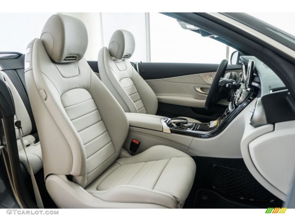 Crystal Grey/Black Interior 2017 Mercedes-Benz C 300 Cabriolet Photo #118313186