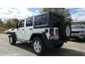 2017 Bright White Jeep Wrangler Unlimited Sport 4x4  photo #3