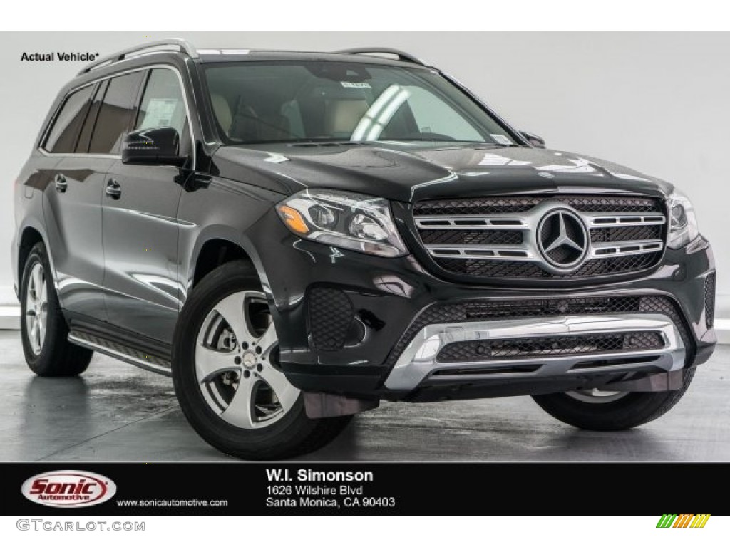 2017 GLS 450 4Matic - Black / Ginger Beige/Black photo #1