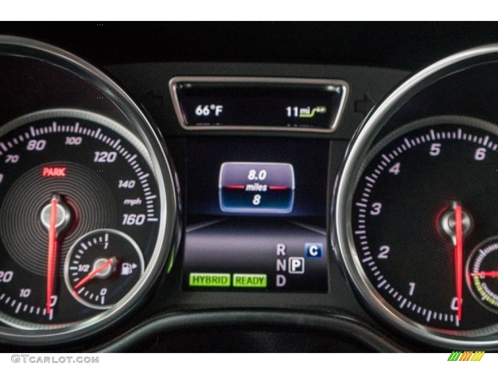 2017 Mercedes-Benz GLE 550e Gauges Photo #118314044