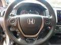 Black 2017 Honda Ridgeline RTL-T AWD Steering Wheel