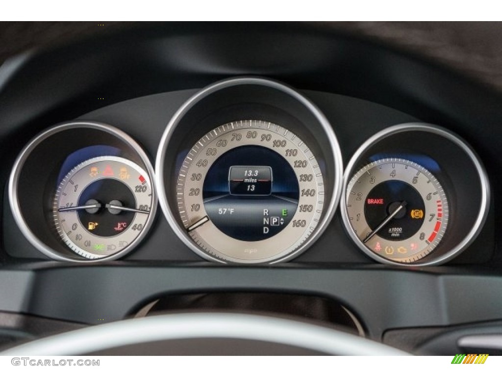 2017 Mercedes-Benz E 400 Cabriolet Gauges Photo #118314401