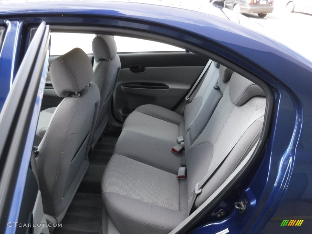 2007 Accent GLS Sedan - Dark Sapphire Blue / Gray photo #17