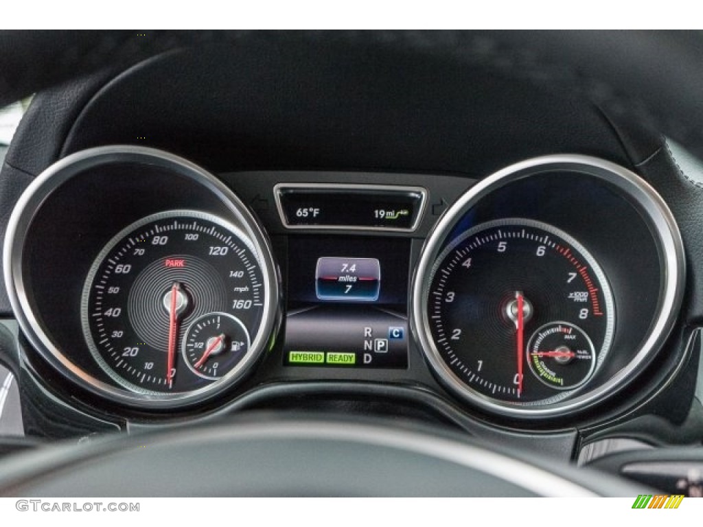 2017 Mercedes-Benz GLE 550e Gauges Photo #118314482