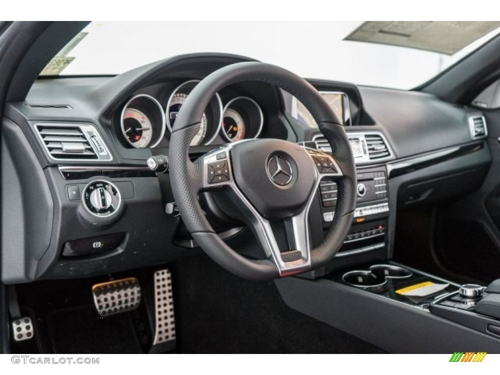 2017 Mercedes-Benz E 400 Cabriolet Red/Black Dashboard Photo #118314584
