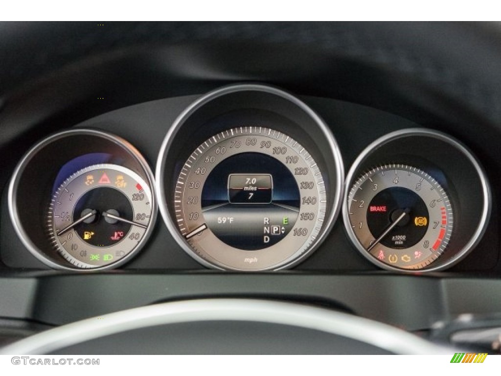 2017 Mercedes-Benz E 400 Cabriolet Gauges Photo #118315522