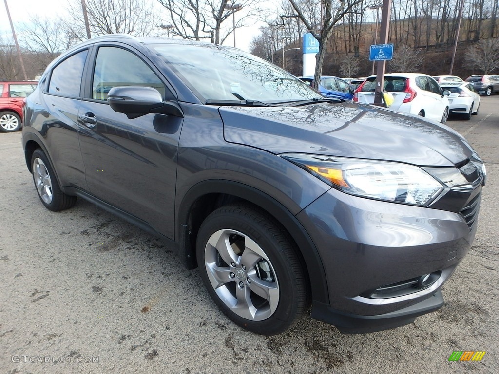 Modern Steel Metallic 2017 Honda HR-V EX-L AWD Exterior Photo #118315613