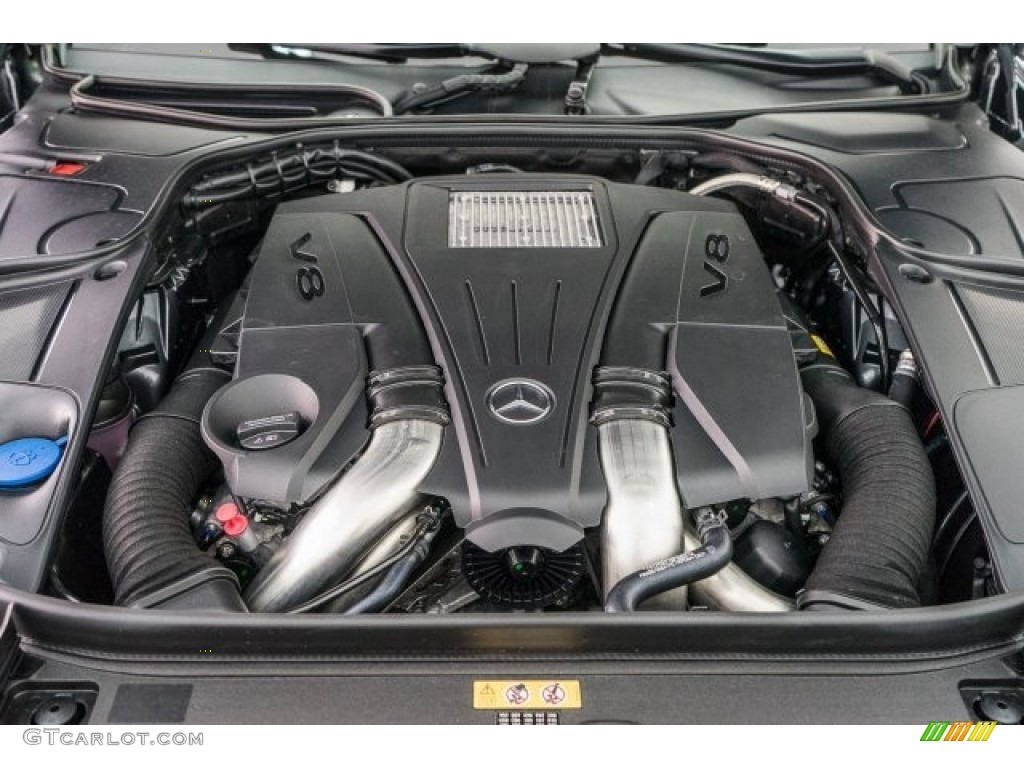 2017 Mercedes-Benz S 550 Sedan 4.7 Liter DI biturbo DOHC 32-Valve VVT V8 Engine Photo #118315625