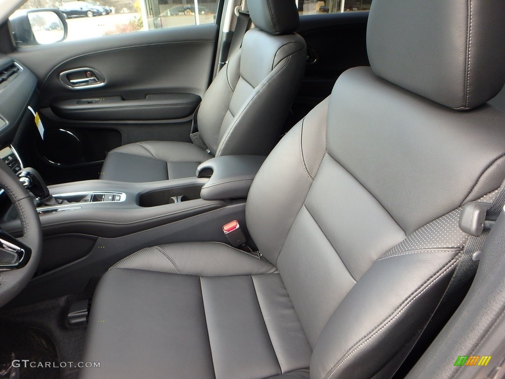 Black Interior 2017 Honda HR-V EX-L AWD Photo #118315637