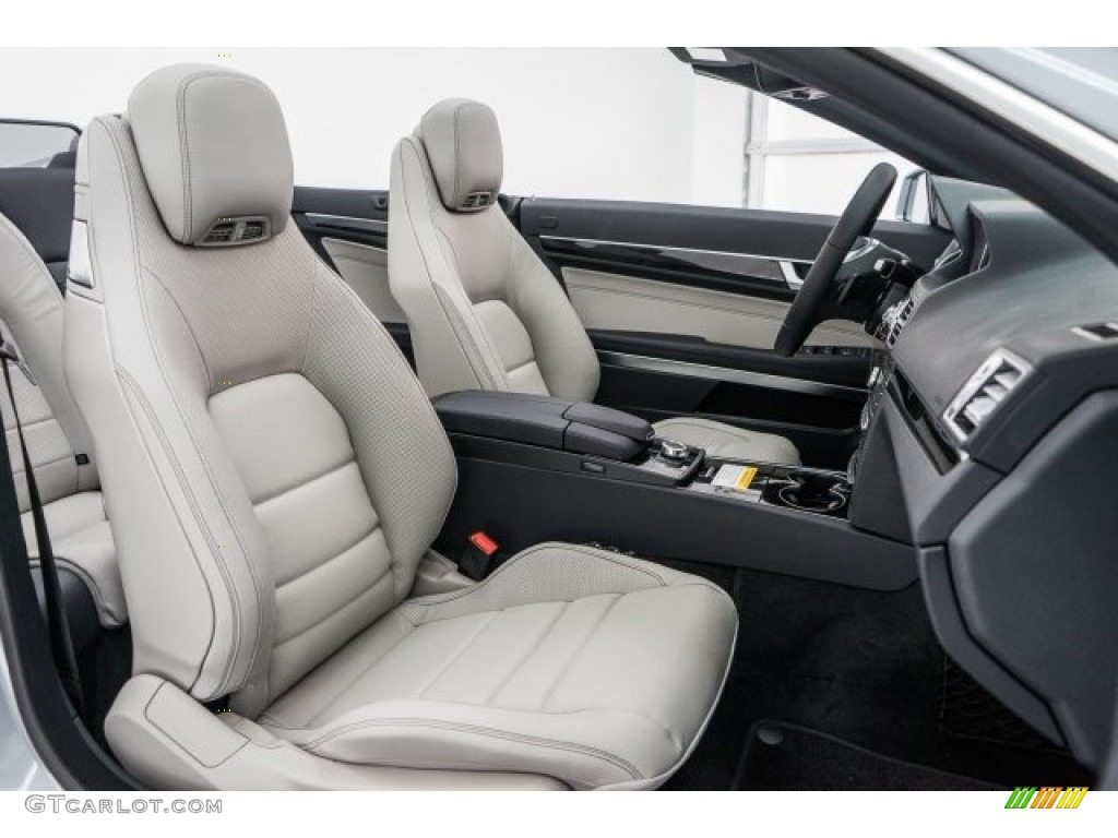 Crystal Grey/Black Interior 2017 Mercedes-Benz E 400 Cabriolet Photo #118315649